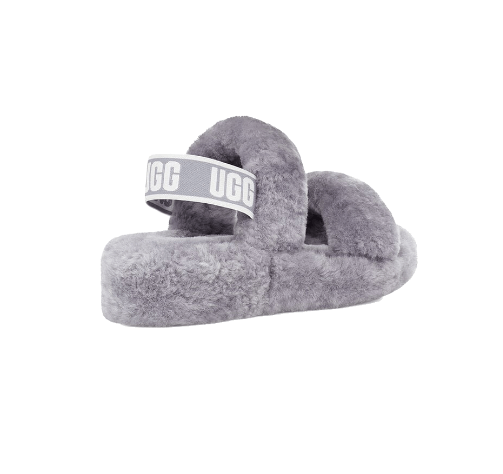 OH Yeah Slide Slippers - Grey - Image 4