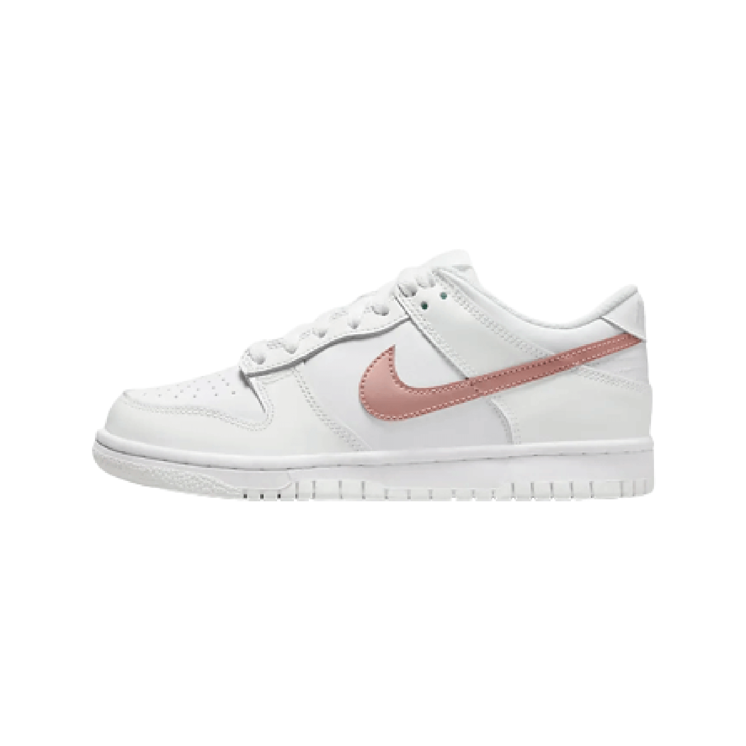 Dunk Low Older Kids' Shoes - White - Image 6