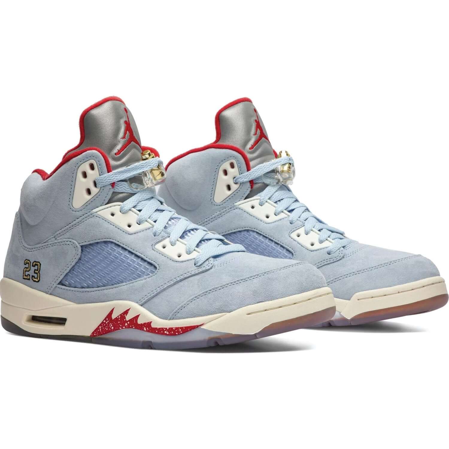 Trophy Room x Air Jordan 5 Retro 'Ice Blue' - Image 4