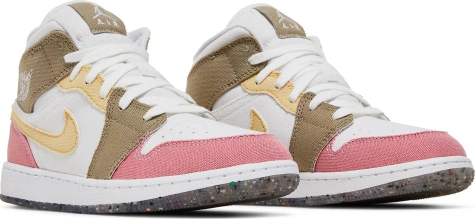 Air Jordan 1 Mid SE GS 'Pastel Grind' - Image 6