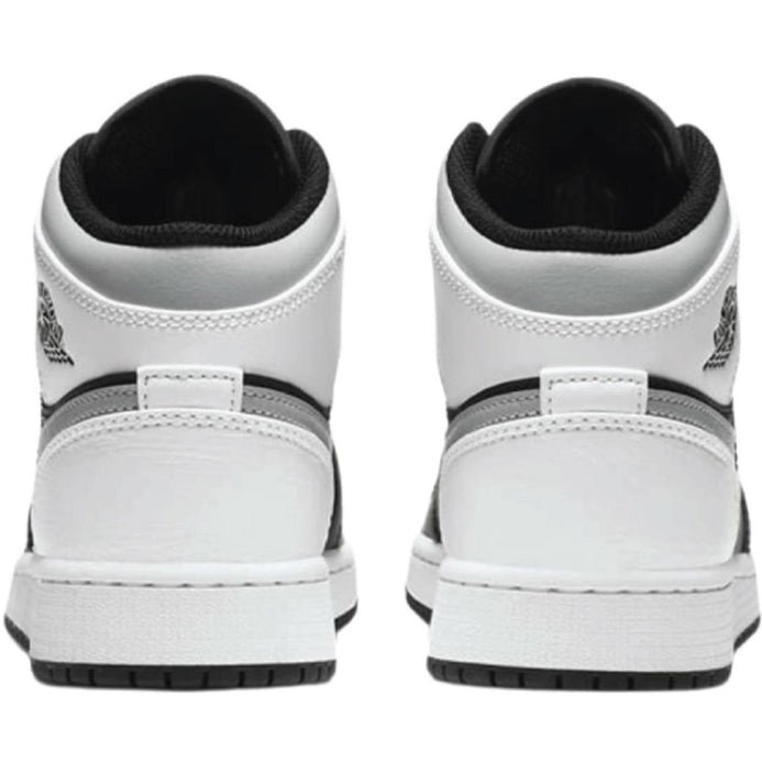 Air Jordan 1 Mid White Shadow GS - Image 3