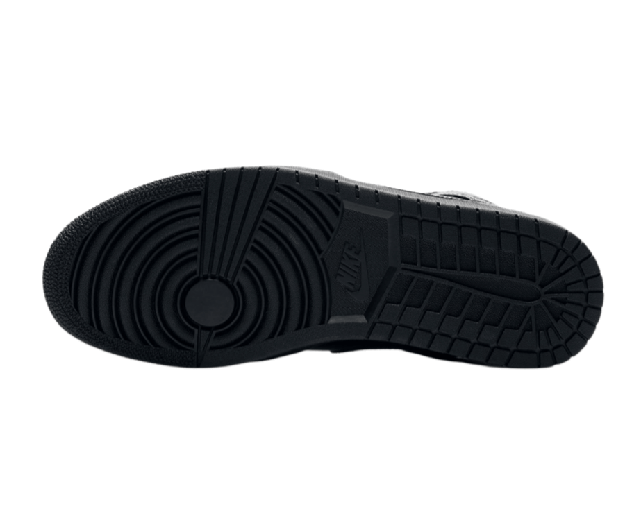 Air Jordan 1 Mid Triple Black - Image 3