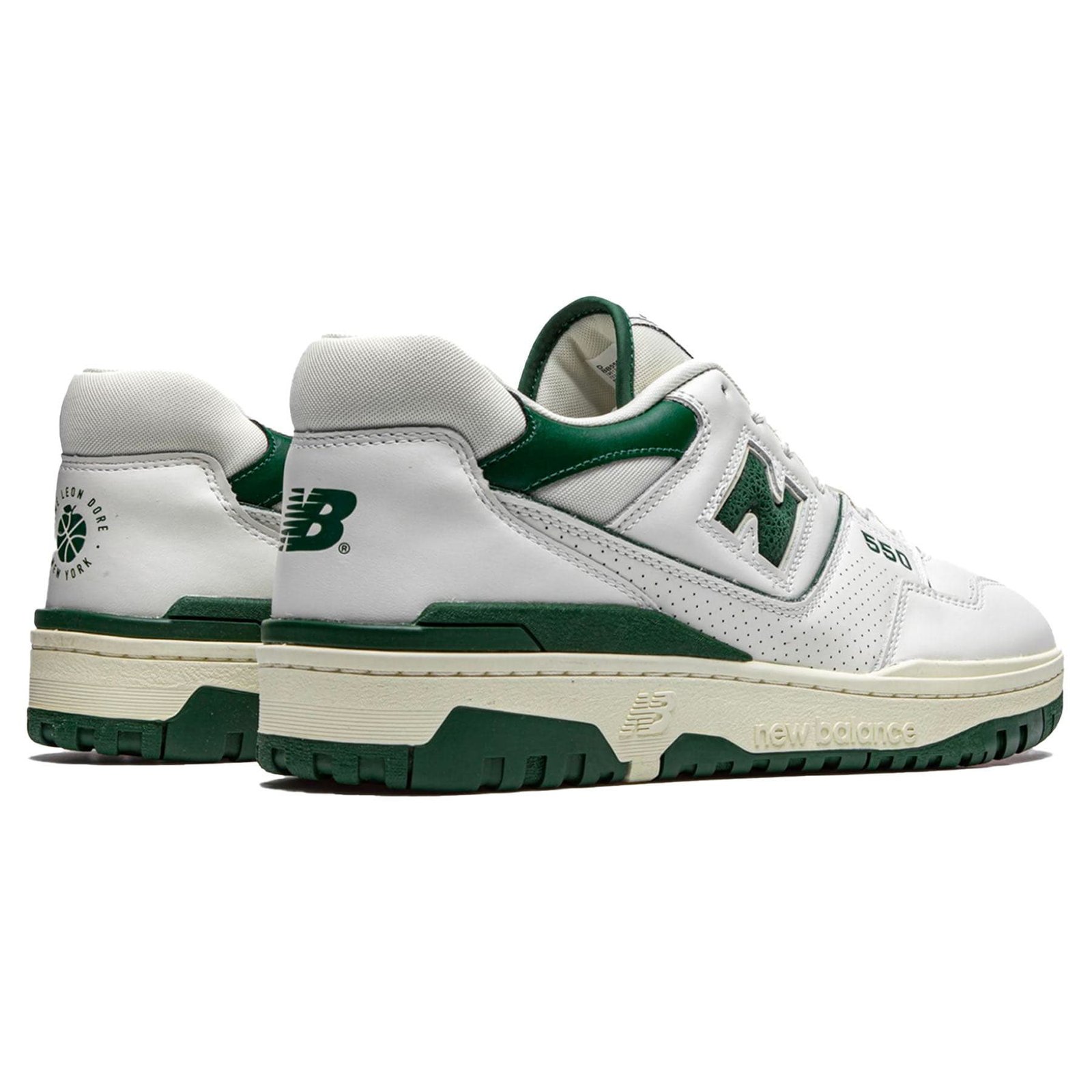 NEW BALANCE 550 X AIME LEON DORE WHITE GREEN - Image 3
